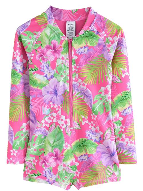 Next Badedragt  grøn / lilla / pink / hvid