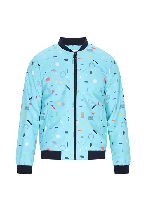 Mo ATHLSR Overgangsjakke  aqua / grøn / sort / hvid