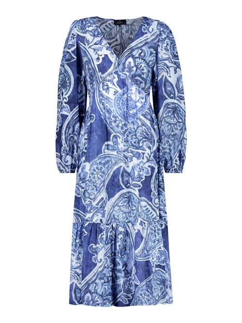 monari Kjole  safir / royalblå / hvid