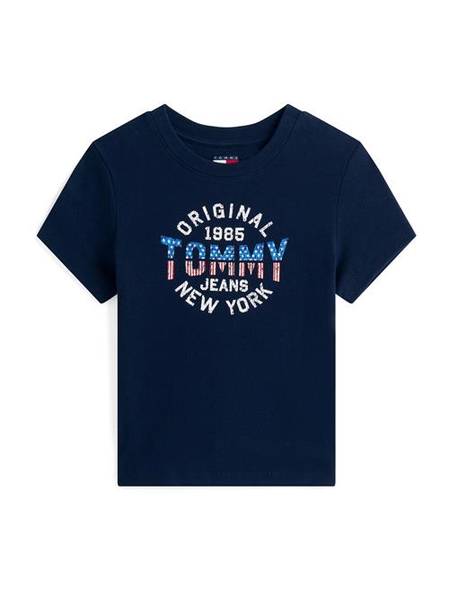 Tommy Jeans Shirts 'New York'  azur / mørkeblå / rød / offwhite