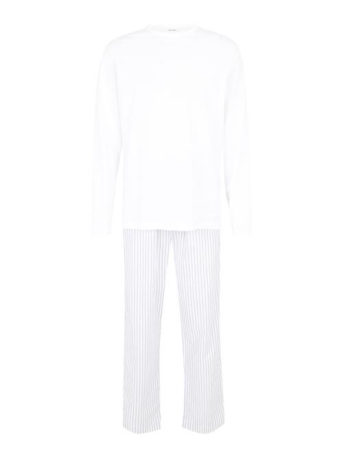 Calvin Klein Underwear Pyjamas lang  lyseblå / offwhite