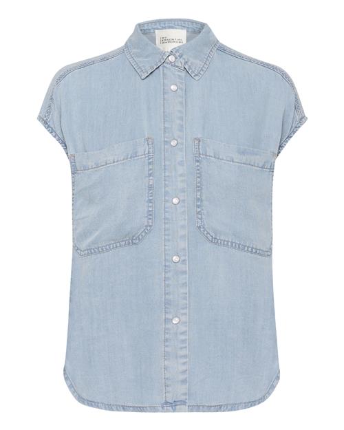 My Essential Wardrobe Bluse 'Nelly'  blue denim