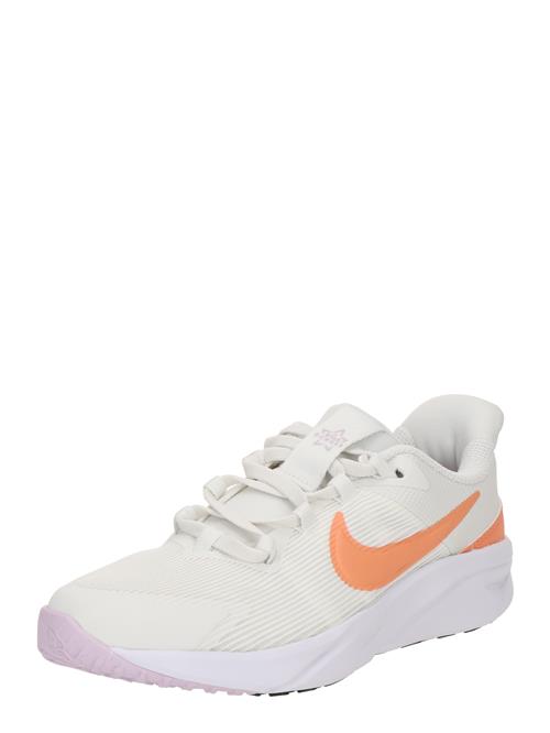 NIKE Sportssko 'Star Runner 4'  orange / hvid