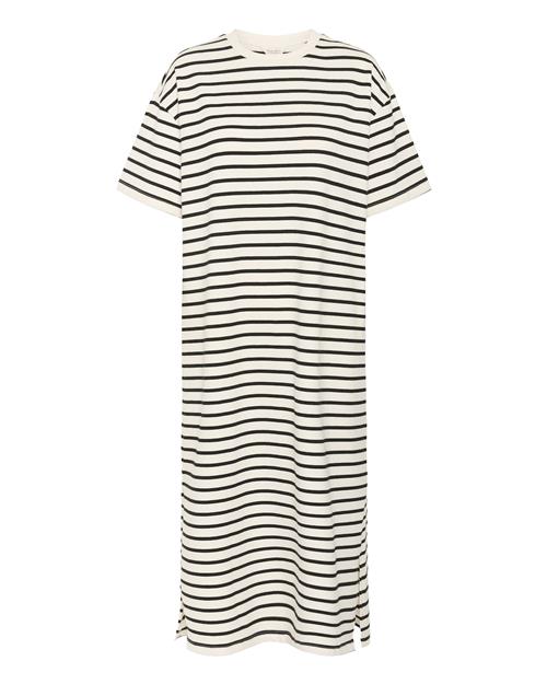 Part Two Kjole 'TIRA'  sort / uldhvid