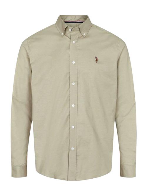 U.S. POLO ASSN. Skjorte 'Calvert'  beige