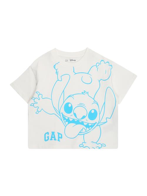 GAP Shirts 'DIS STITCH'  aqua / hvid