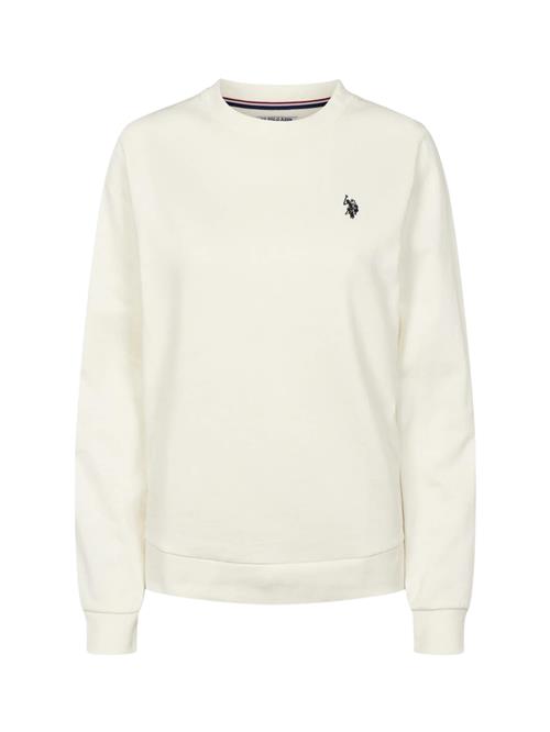 U.S. POLO ASSN. Sweatshirt 'Adele'  sort / hvid