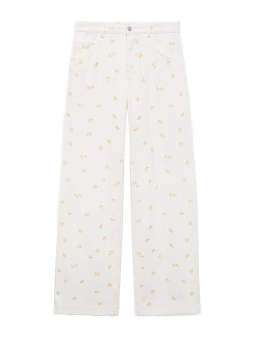 MANGO Jeans 'MASSY'  beige / gul / offwhite