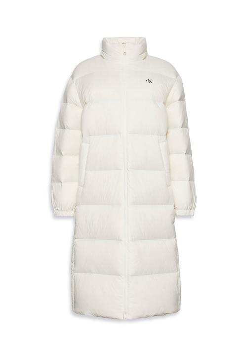 Calvin Klein Jeans Overgangsjakke 'ESSENTIAL'  hvid