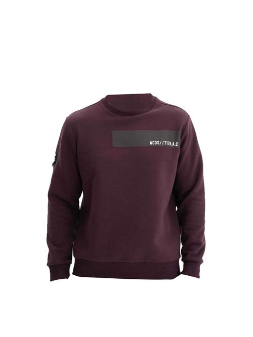 Arma Sweatshirt  mokka / bordeaux / hvid