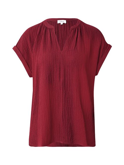 s.Oliver Bluse  bordeaux
