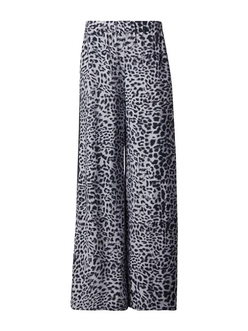 COMMA Bukser  cyanblå / grå / sort / hvid