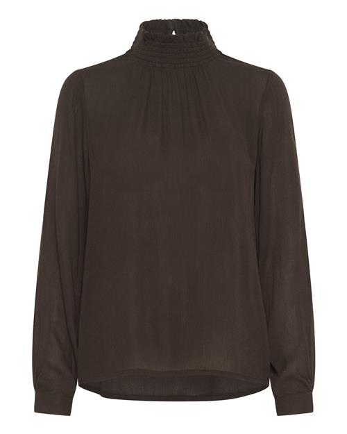Kaffe Bluse  mørkebrun