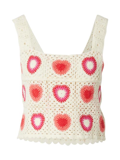 Hailys Sticktop 'Si44nja'  pink / lyserød / hvid