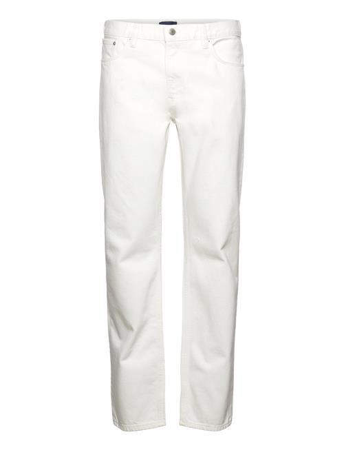 GANT | White Straight Jeans | 40 x 32
