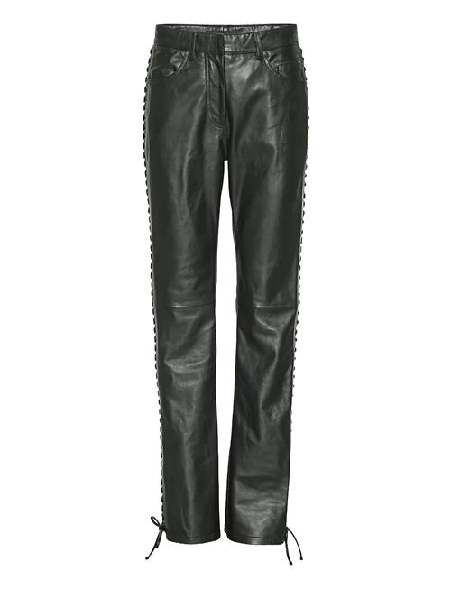 ROTATE Birger Christensen | Laced Leather Pants | 40