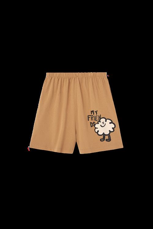 The Animals Observatory Mole Bermudashorts Camel  Camel 6 Y  Beige  6 år  unisex