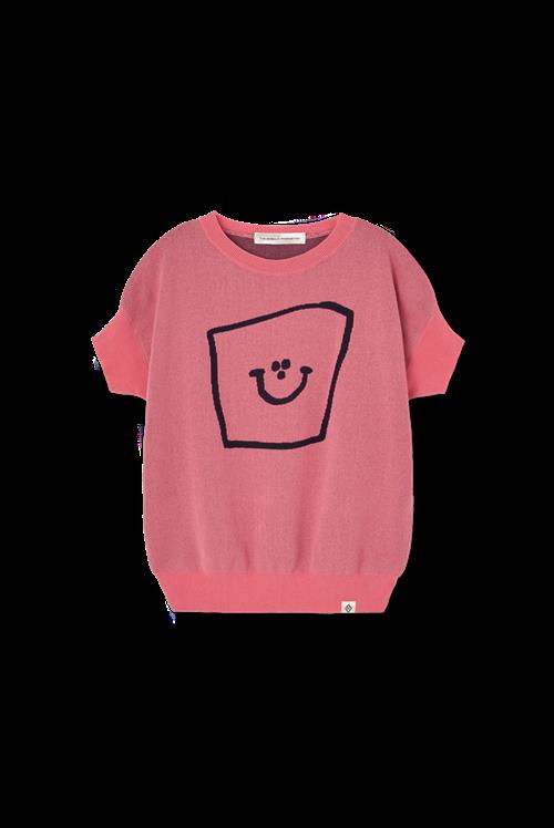The Animals Observatory Bat Kortærmet Sweater Soft Pink  Soft Pink 3 Y  Lyserød  3 år  kvinde