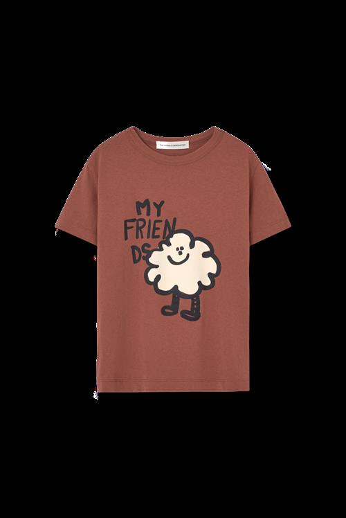 The Animals Observatory Rooster T-shirt Brown  Brown 3 Y  Brun  3 år  unisex