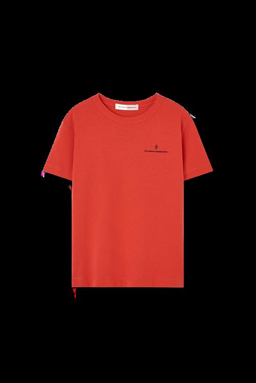 The Animals Observatory Rooster T-shirt Red  Red 6 Y  Rød  6 år  unisex