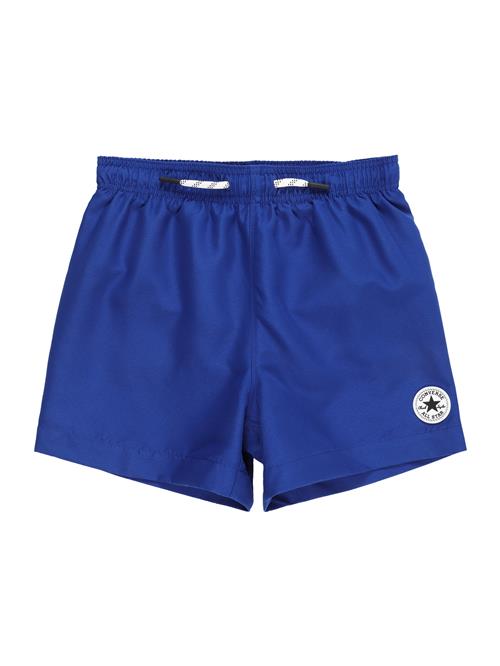 CONVERSE Badeshorts  blå / hvid