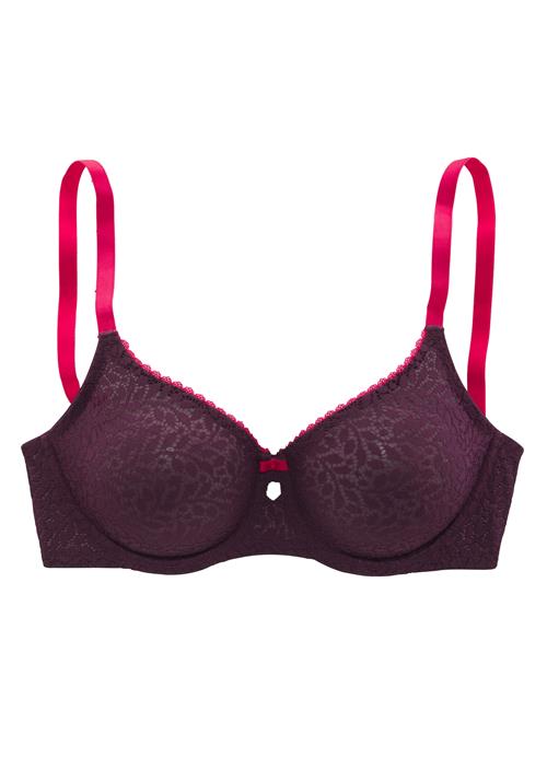 NUANCE BH  mørkelilla / pink