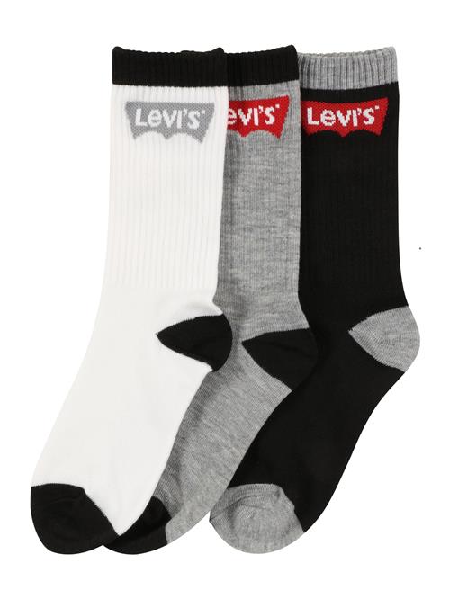 LEVI'S ® Sokker  grå / rød / sort / hvid