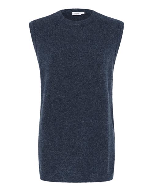SAINT TROPEZ Strikvest 'Zanett'  navy