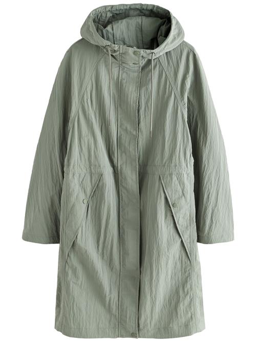 Next Overgangsparka  pastelgrøn