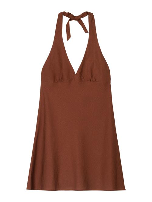 Bershka Kjole  mørkebrun