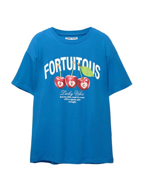 Pull&Bear Shirts  blå / grøn / rød / hvid