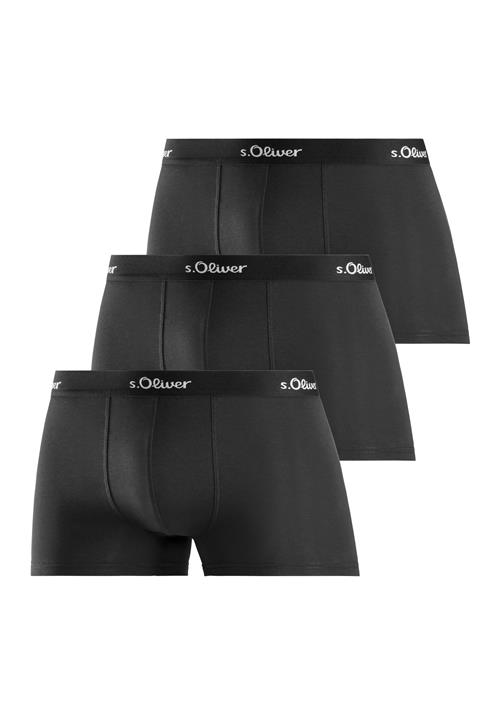 s.Oliver Boksershorts  sort / hvid