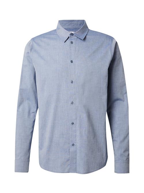 DAN FOX APPAREL Skjorte 'LUAN'  dueblå