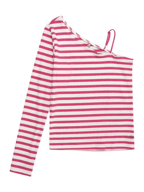 ONLY GIRLS Bluser & t-shirts  mørk pink / hvid