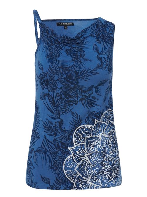 KOROSHI Overdel  blå / navy / hvid