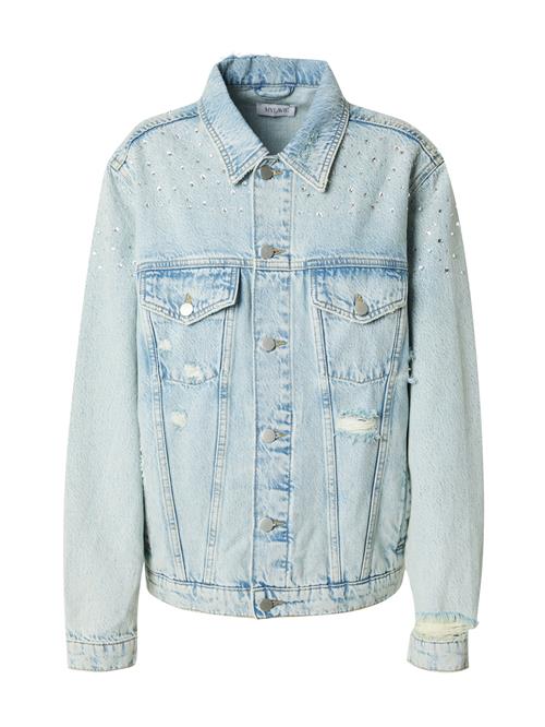 Se MYLAVIE by Sarah Harrison Overgangsjakke  lyseblå hos About You