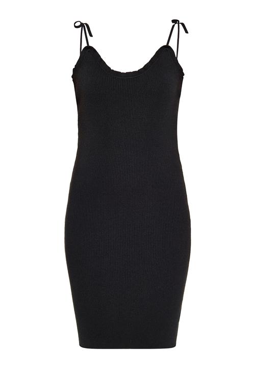 MYMO Strikkjole  sort