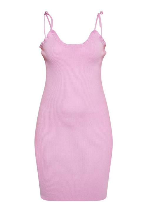 MYMO Strikkjole  lyserød