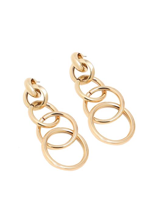 SOHI Øreringe ' Christine '  guld