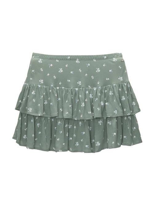 Pull&Bear Nederdel  lyseblå / pastelgrøn / hvid