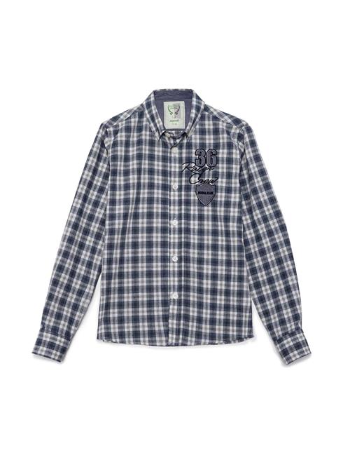 By Diess Collection Skjorte  navy / grå / hvid