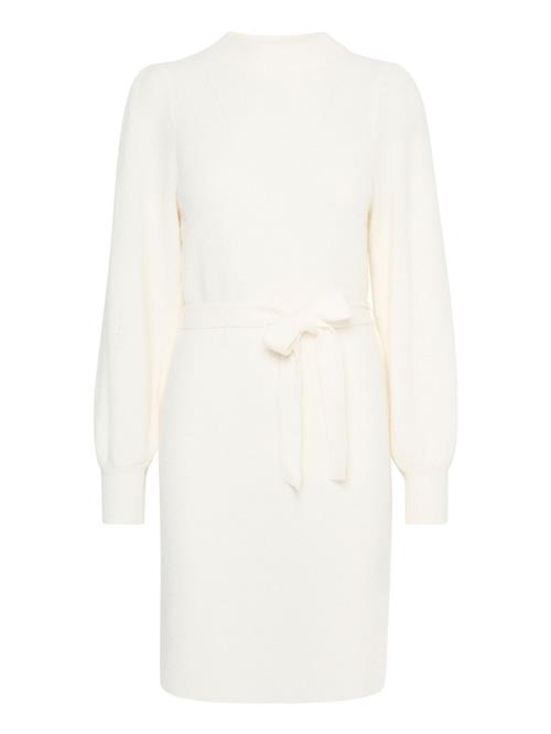 ICHI Strikkjole  hvid