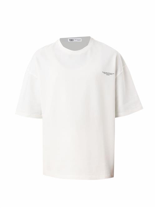 VAMOS CLO Bluser & t-shirts  sort / offwhite