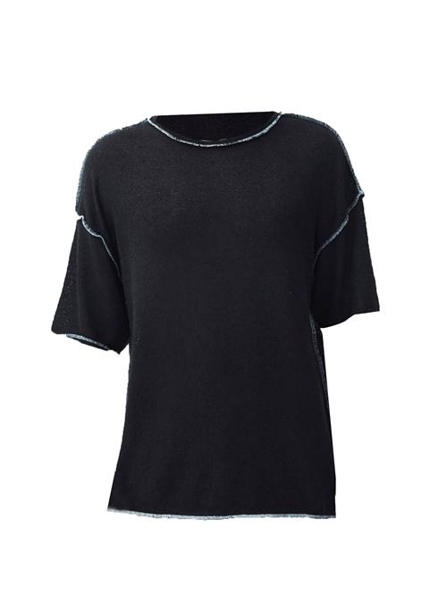 VAMOS CLO Bluser & t-shirts  sort / hvid