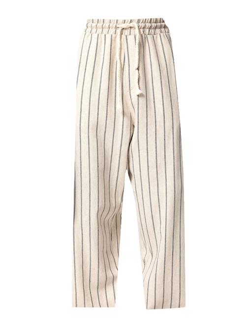 VAMOS CLO Bukser  creme / sort