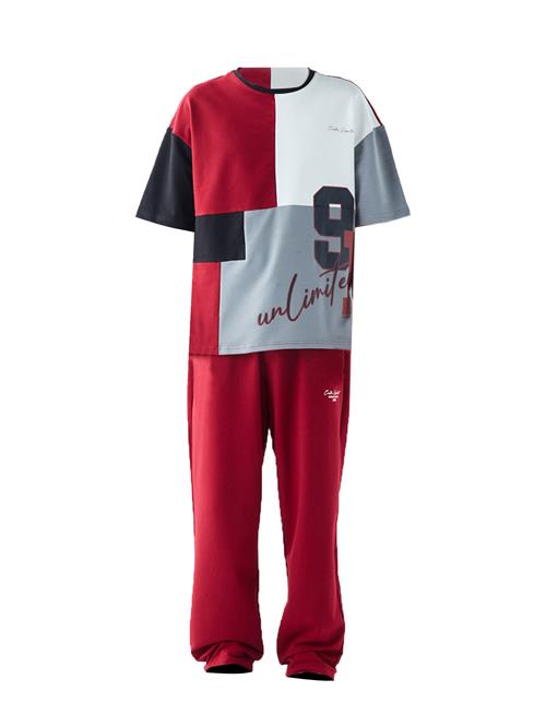 VAMOS CLO Bukser  burgunder