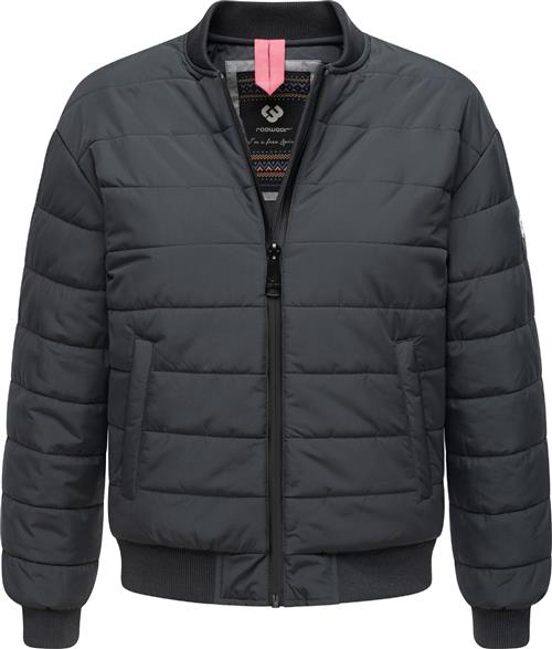 Ragwear Overgangsjakke 'Bombina'  mørkegrå / sort