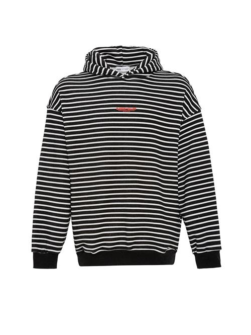 VAMOS CLO Sweatshirt  blodrød / sort / hvid