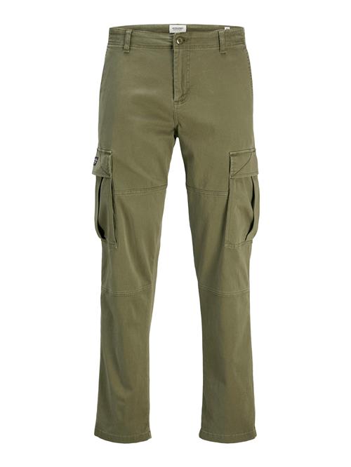 JACK & JONES Cargobukser 'JPSTKane Jonnie'  oliven