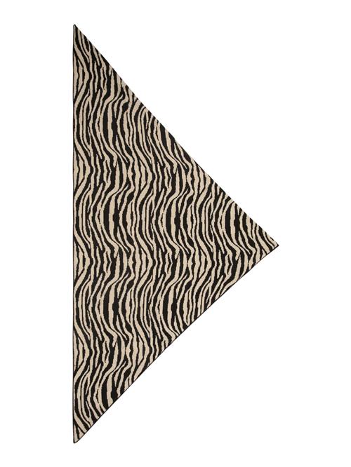 ABOUT YOU Tørklæde  beige / sort